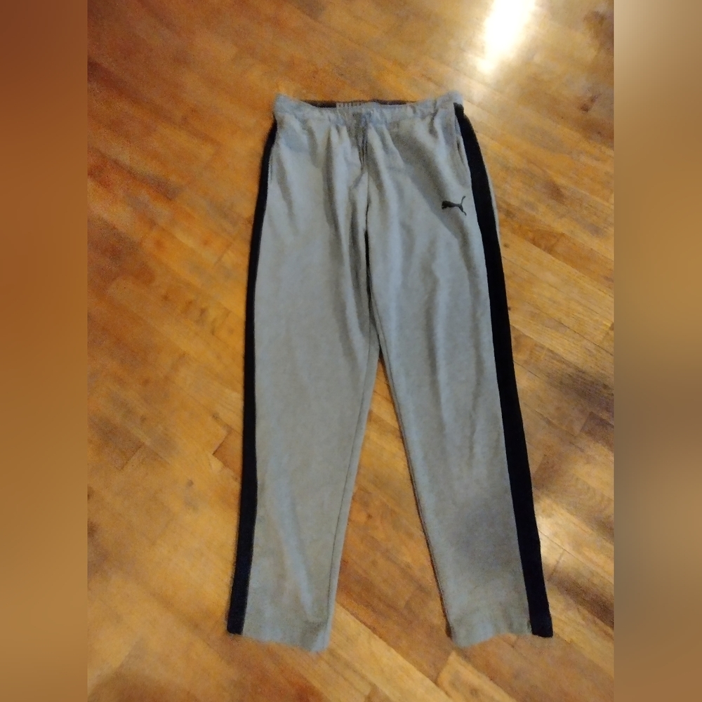 Grey Puma Sweatpants